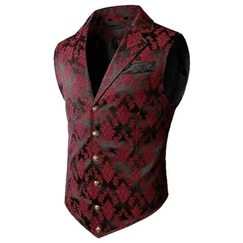 Slim Fit Vest British Retro St - Men'S Formal Wear Waistcoat recension och pris