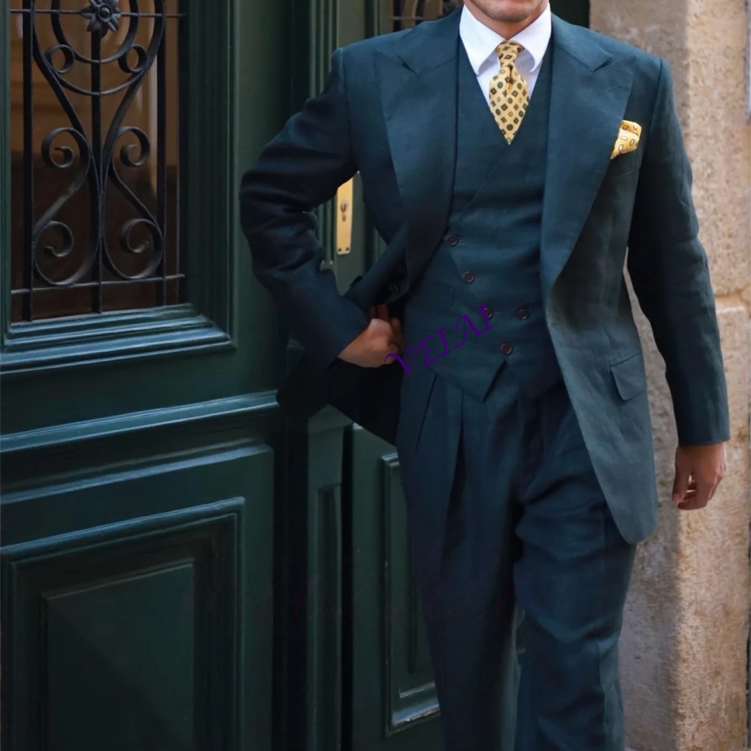 Customized Black Slim Fit 3 Pi - Men'S Formal Wear Waistcoat recension och pris