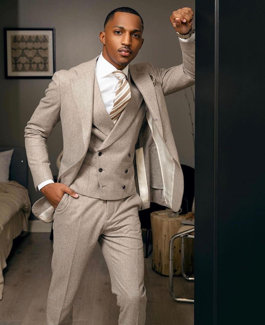 Classic Men Suits Formal Busin - Men'S Formal Wear Waistcoat recension och pris