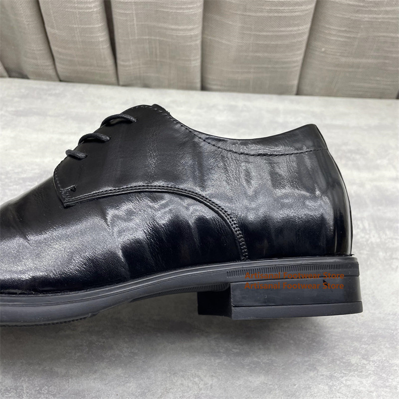 Men's Black Leather Oxford Sho - Men'S Formal Office Wear Shoes recension och pris
