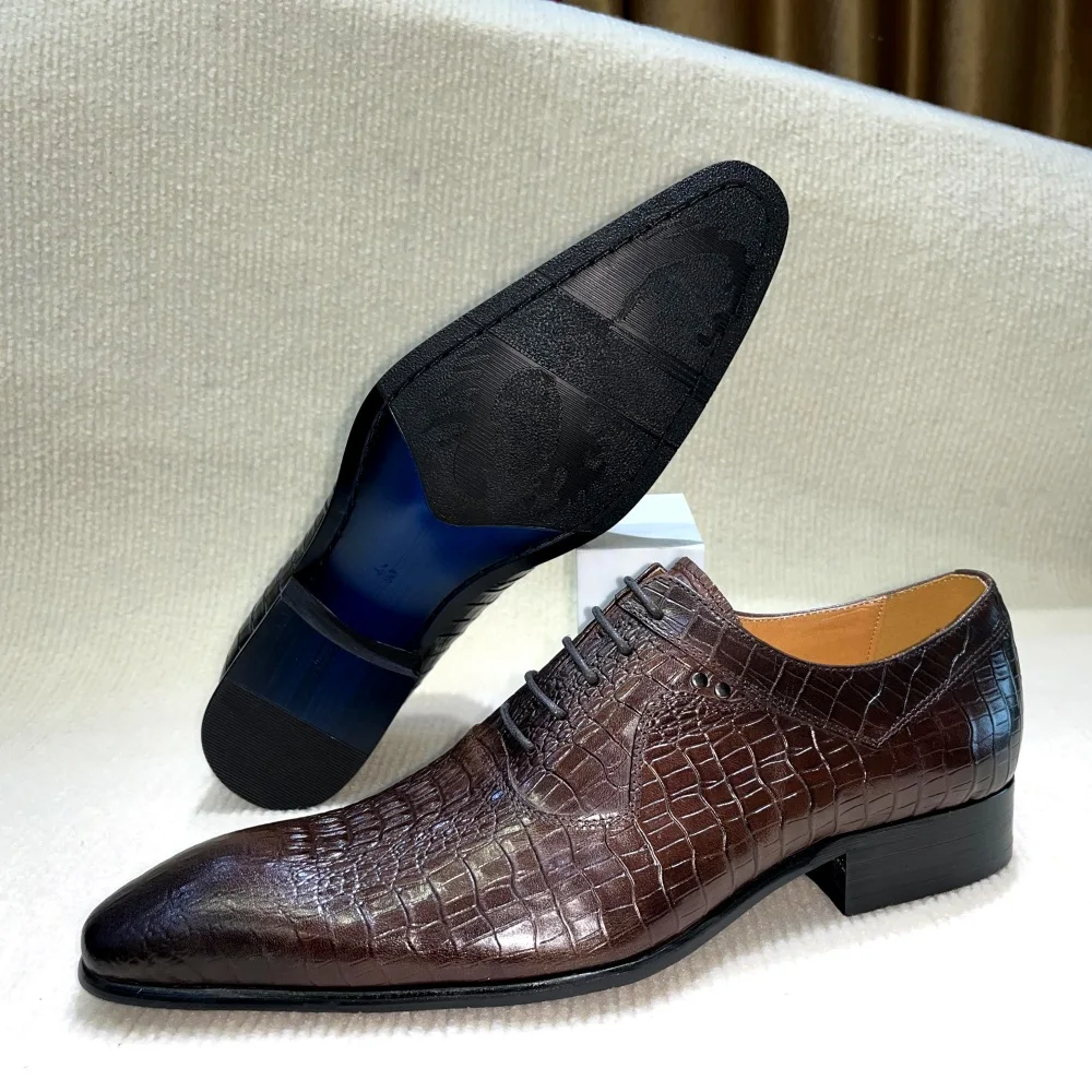 Italian Luxury Men's Pointed T - Men'S Formal Office Wear Shoes recension och pris