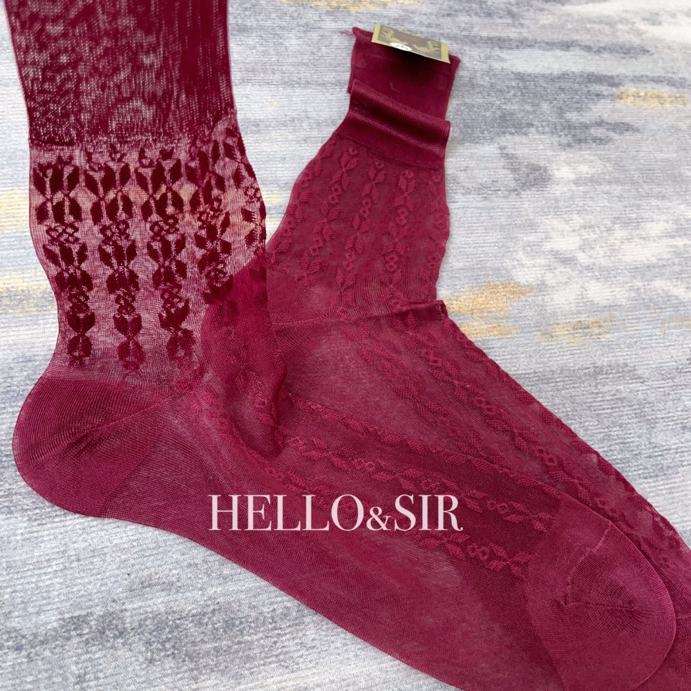 2025 Men Socks Retro Jacquard  - Men Formal Wear 2025 recension och pris