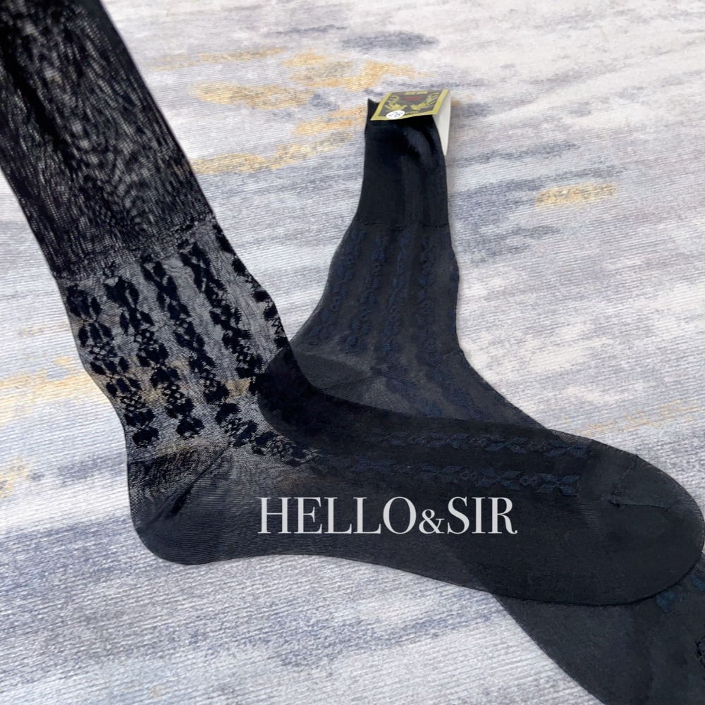 2025 Men Socks Retro Jacquard  - Men Formal Wear 2025 recension och pris