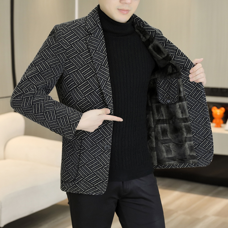 Blazer Autumn and Winter Men's - Men Formal Wear 2025 recension och pris