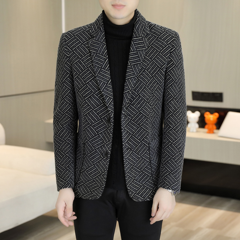 Blazer Autumn and Winter Men's - Men Formal Wear 2025 recension och pris