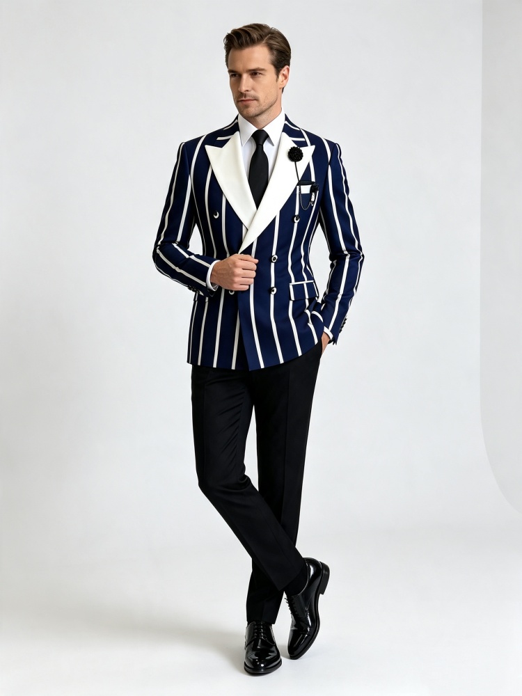 Men's Slim Fit Business Blazer - Men Formal Wear Outfits recension och pris
