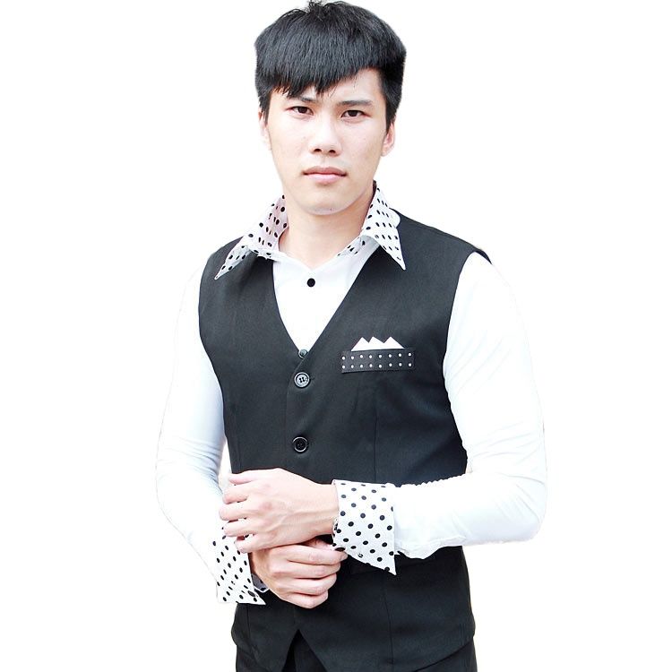 Man Performance Black Latin Se - Men'S Formal Wear Waistcoat recension och pris