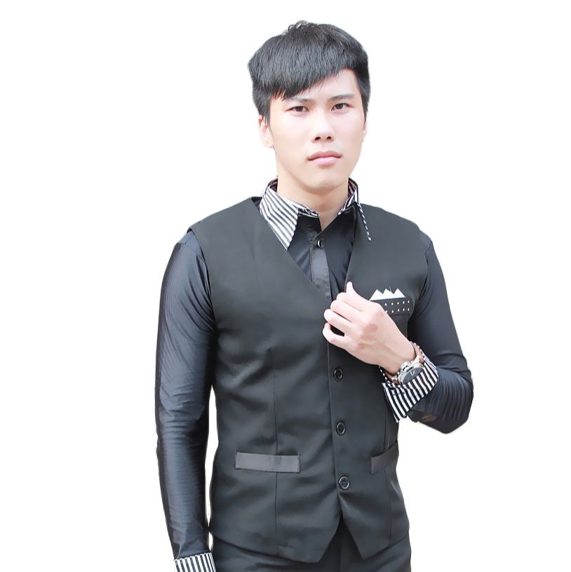 Man Performance Black Latin Se - Men'S Formal Wear Waistcoat recension och pris