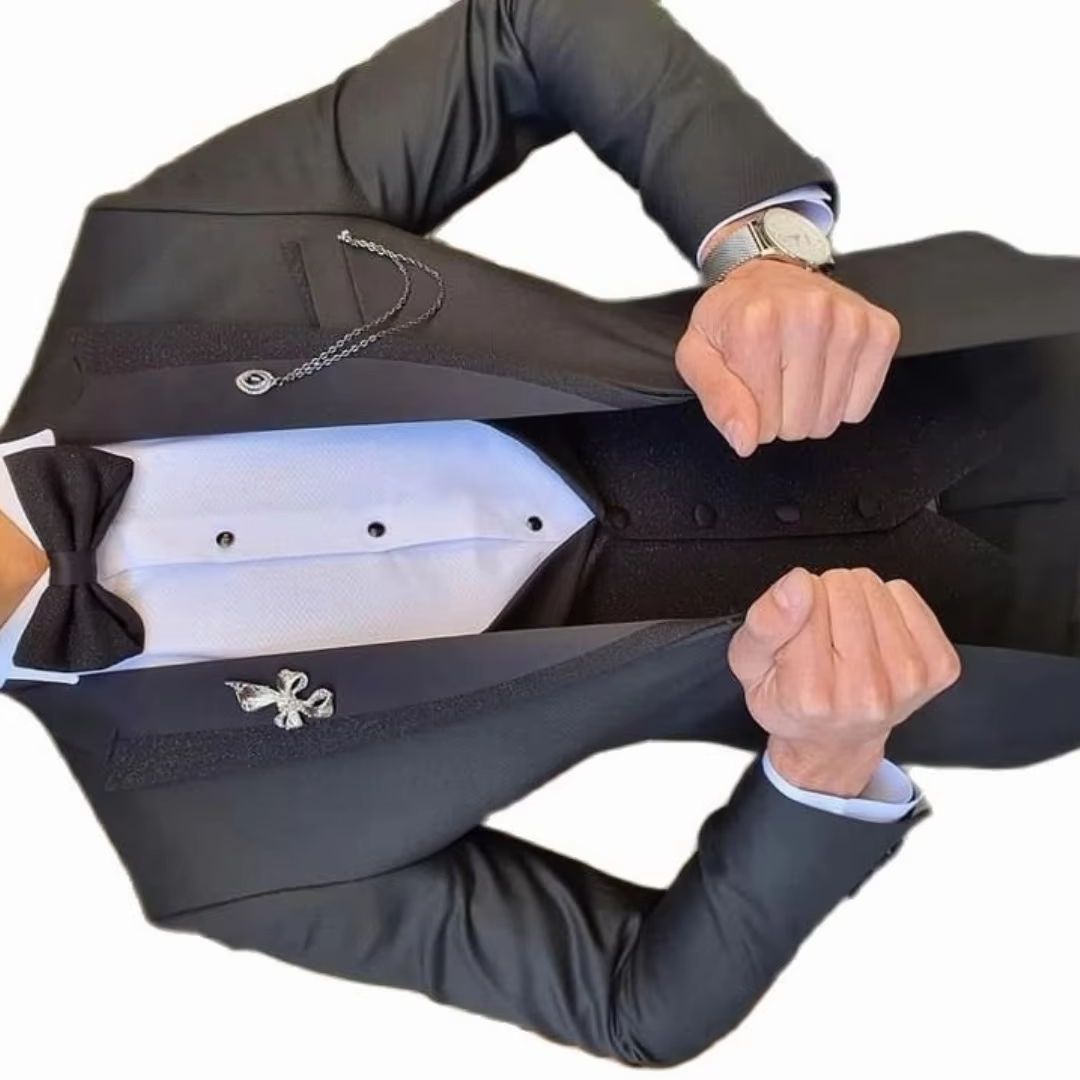 3 Piece Slim Fit Tailored Men' - Men'S Formal Wear Not Suit recension och pris