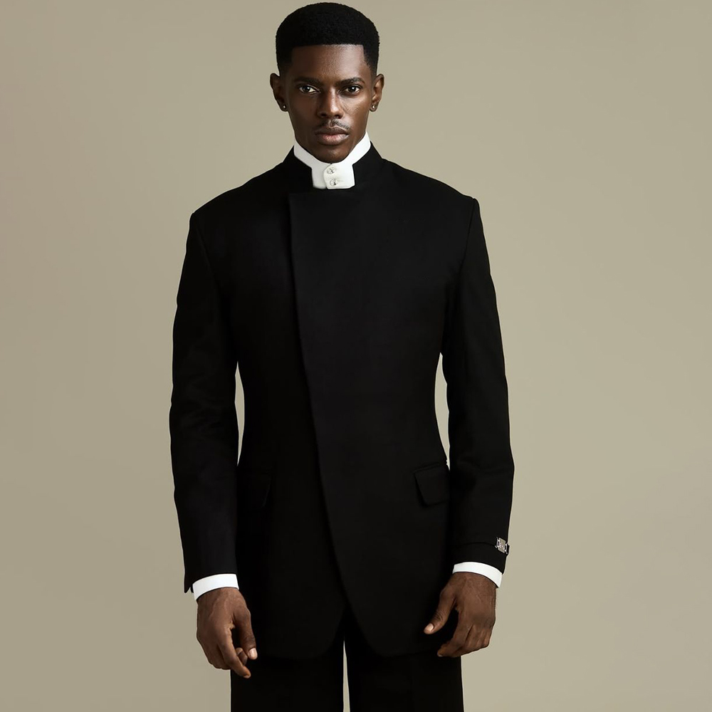 Elegant Black Men's Suits 2 Pi - Men Formal Wear Outfits recension och pris