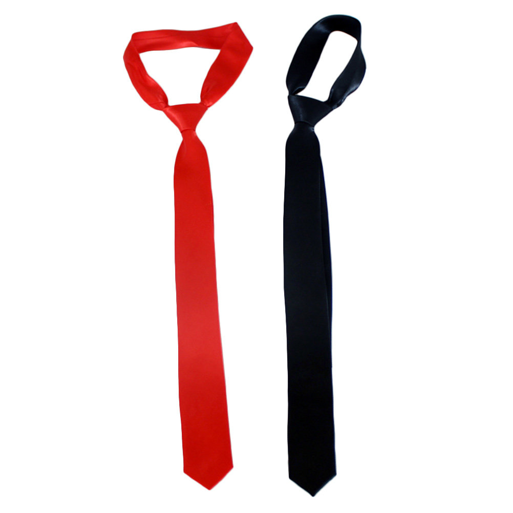 2Pcs Black Red Solid Color Nyl - Men'S Formal Wear Waistcoat recension och pris