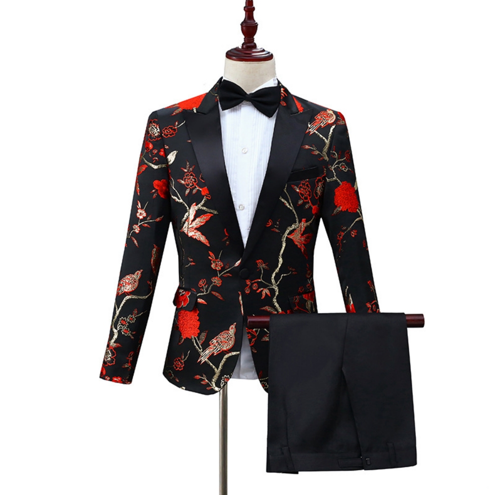 2026 New Exquisite Jacquard Su - Men Formal Wear Outfits recension och pris
