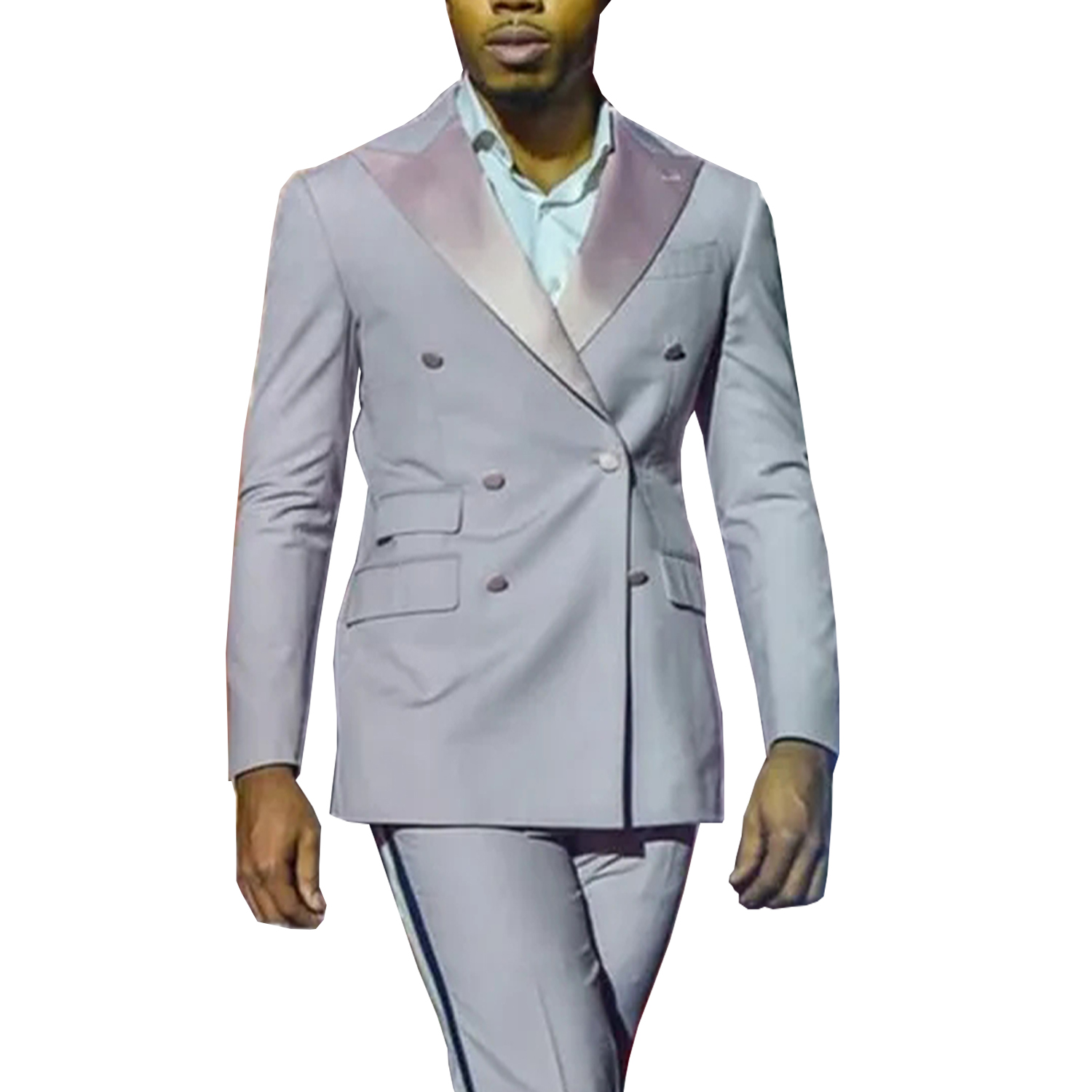 Gwenhwyfar New Light Pink Men' - Men Formal Wear With Blazer recension och pris