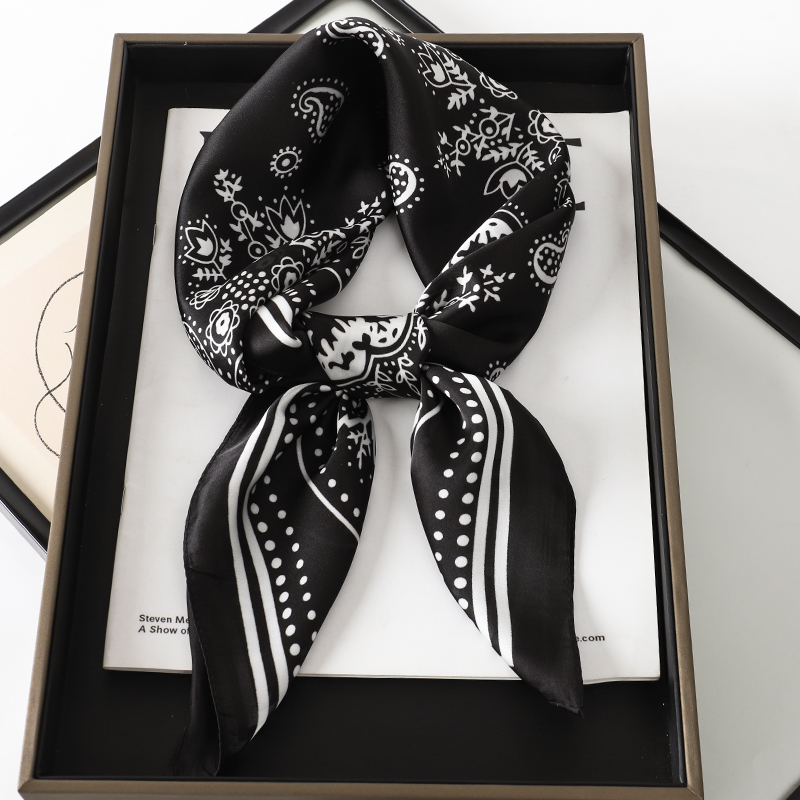 Luxury Brand Silk Square Paisl - Silk Tie Woven recension och pris
