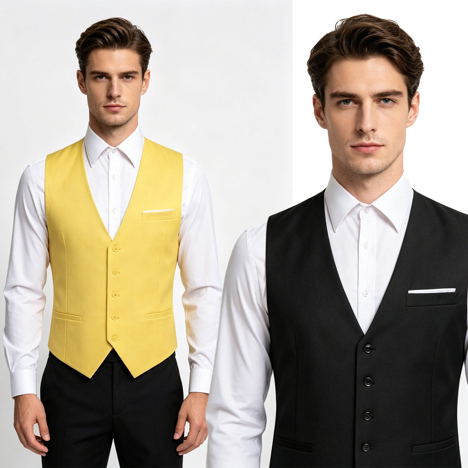 Men's Formal Suit Vest, Solid  - Men'S Formal Wear Waistcoat recension och pris