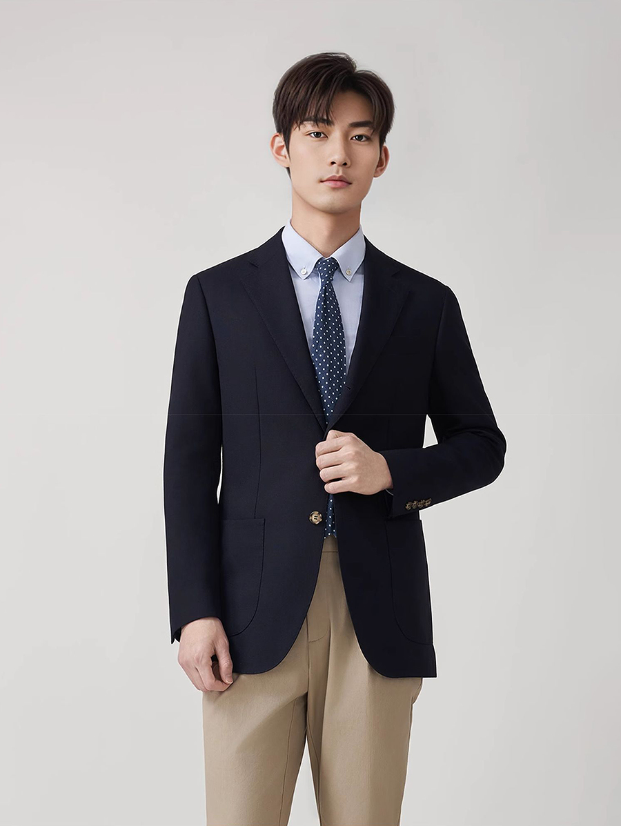 Men's Premium 50% Wool Blazer  - Men'S Formal Wear For Graduation recension och pris