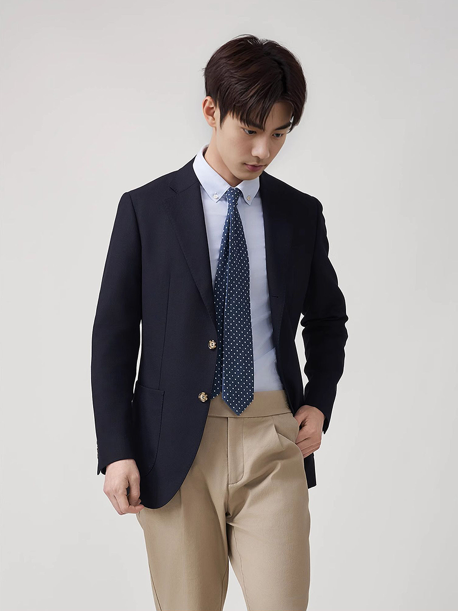 Men's Premium 50% Wool Blazer  - Men'S Formal Wear For Graduation recension och pris