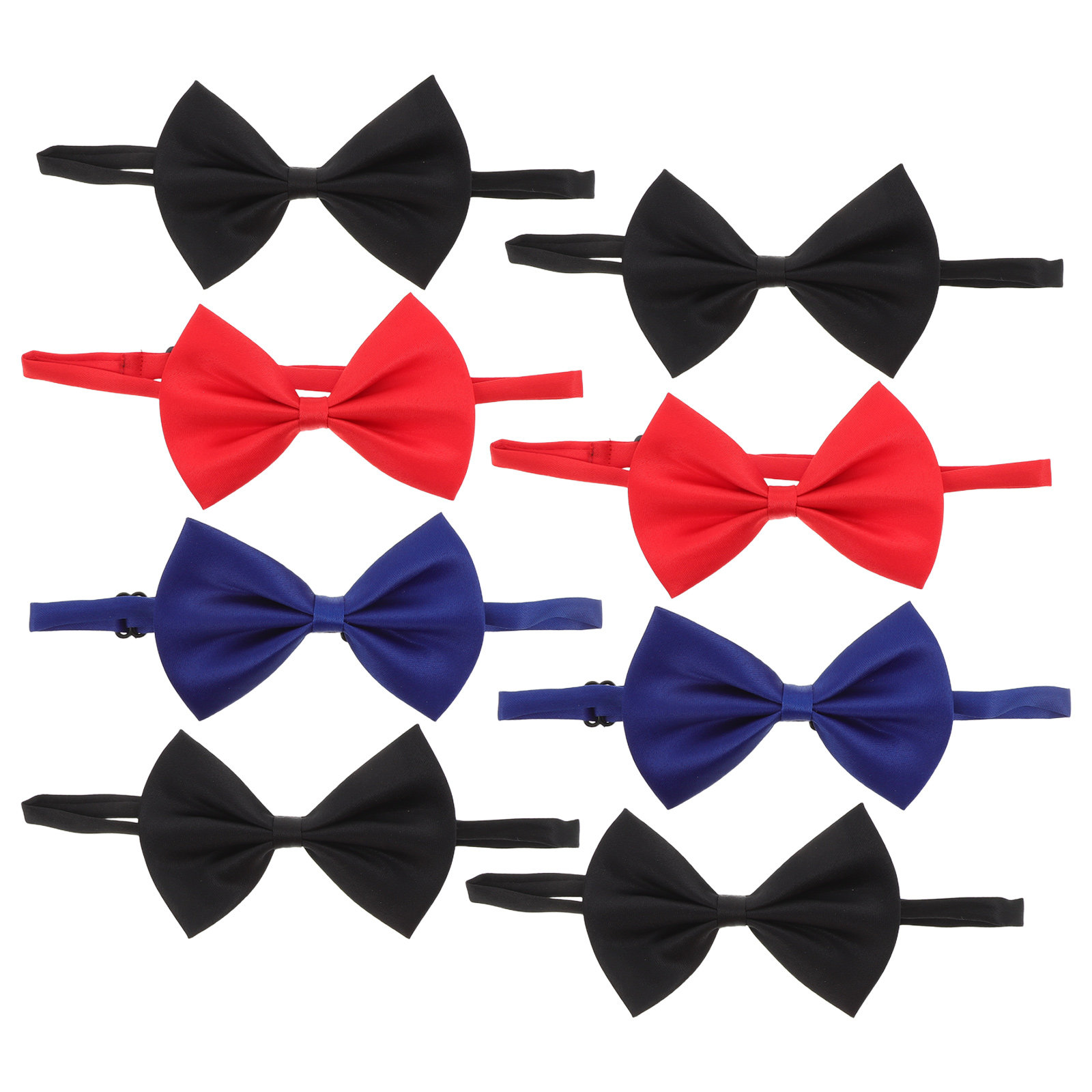 8Pcs Bow Ties Pre-Tied Adjusta - Men'S Formal Wear For Graduation recension och pris