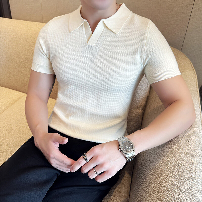 Men's Slim Fit Polo Collar Jac - Men Formal Wear 2025 recension och pris