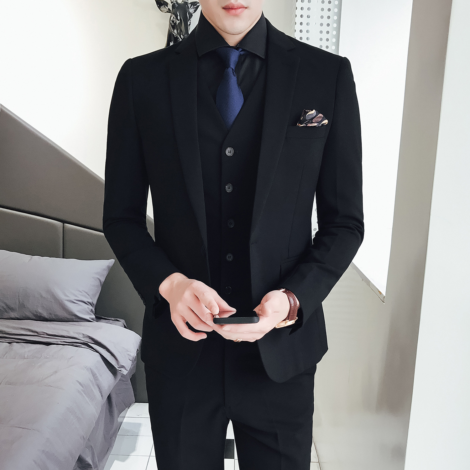 Three Piece Suit for Men, Kore - Men'S Formal Wear Not Suit recension och pris