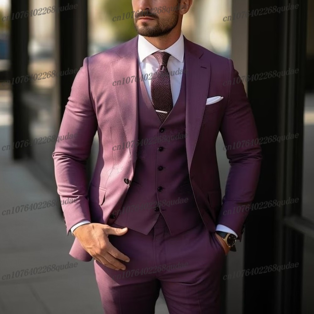 Purple Formal Occasion Men Sui - Men Formal Wear Purple recension och pris