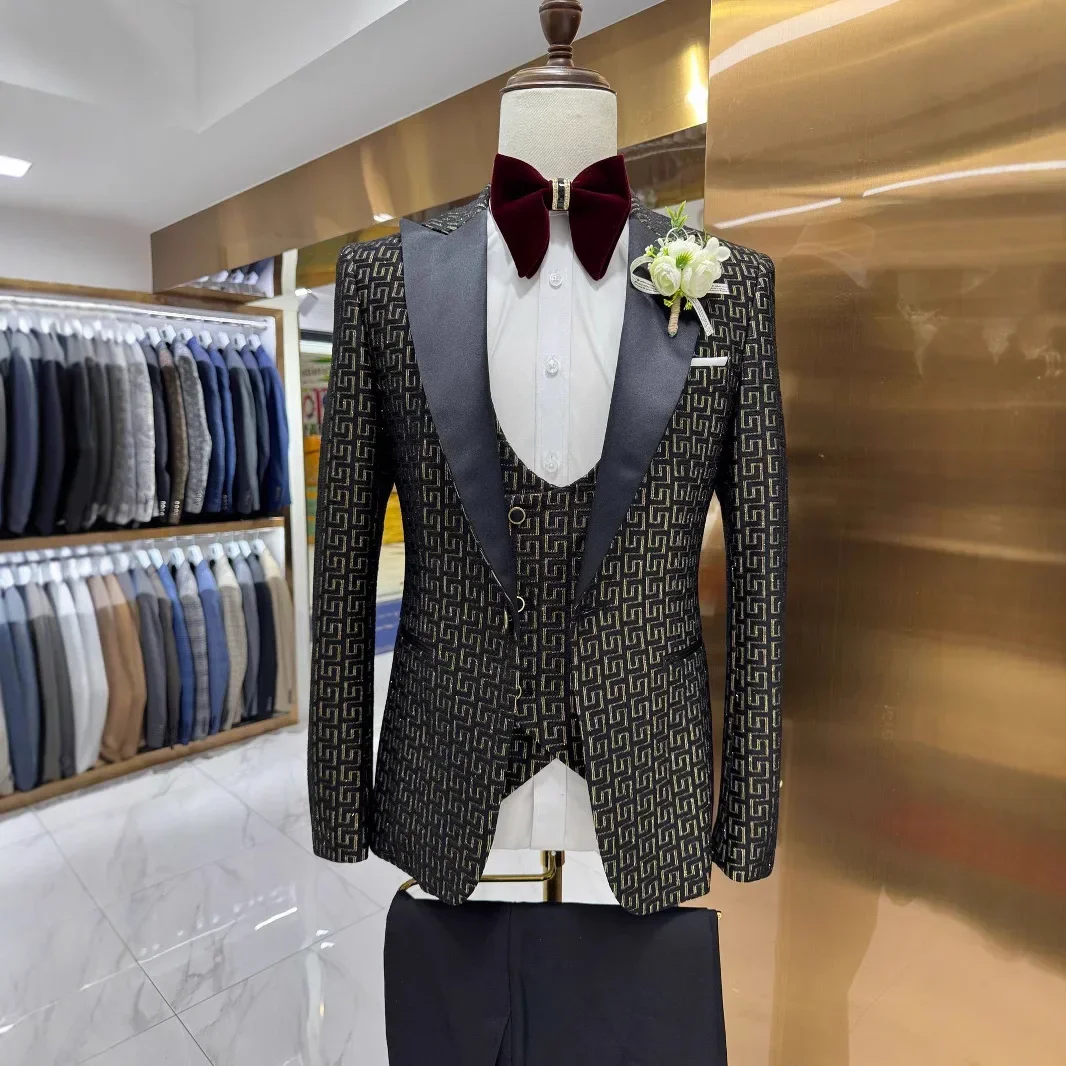 Plaid Prom Suits For Men Slim  - Men Formal Wear 2025 recension och pris