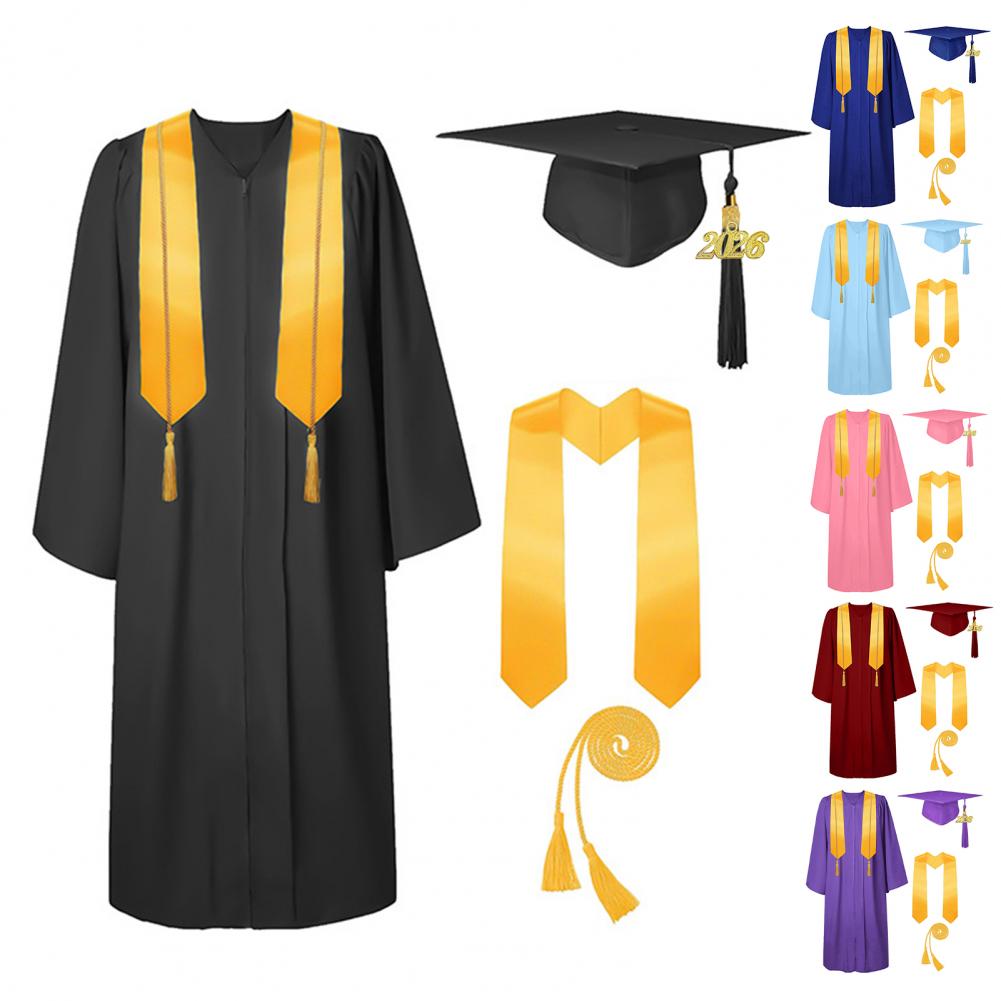 Adults Unisex Matte Graduation - Men'S Formal Wear For Graduation recension och pris