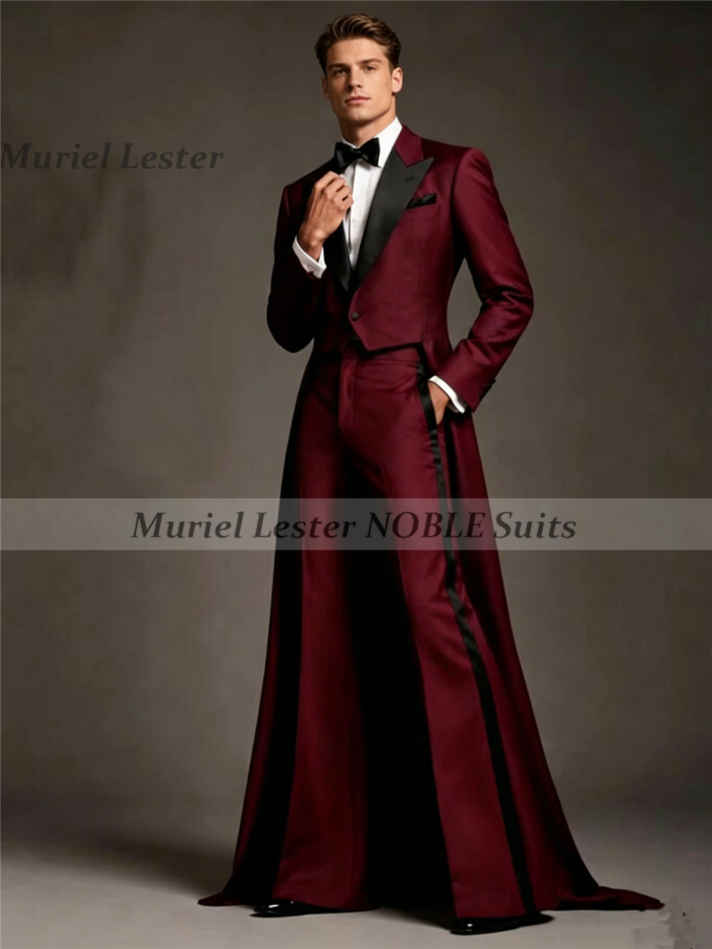 Unique Design Suit Men Long Bl - Men Formal Wear Outfits recension och pris