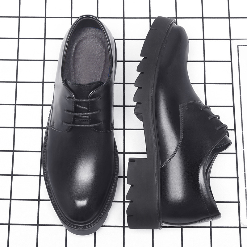 Mens Black Leather Lace Up Dre - Men'S Formal Office Wear Shoes recension och pris