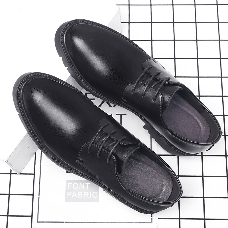 Mens Black Leather Lace Up Dre - Men'S Formal Office Wear Shoes recension och pris