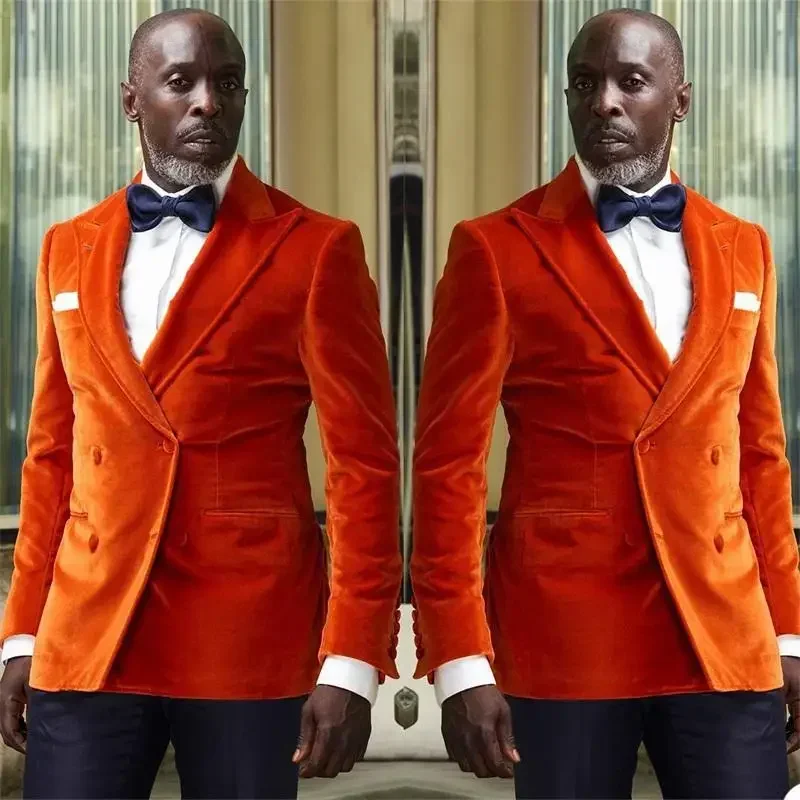 Velvet Formal Men Suits Double - Men Formal Wear 2025 recension och pris