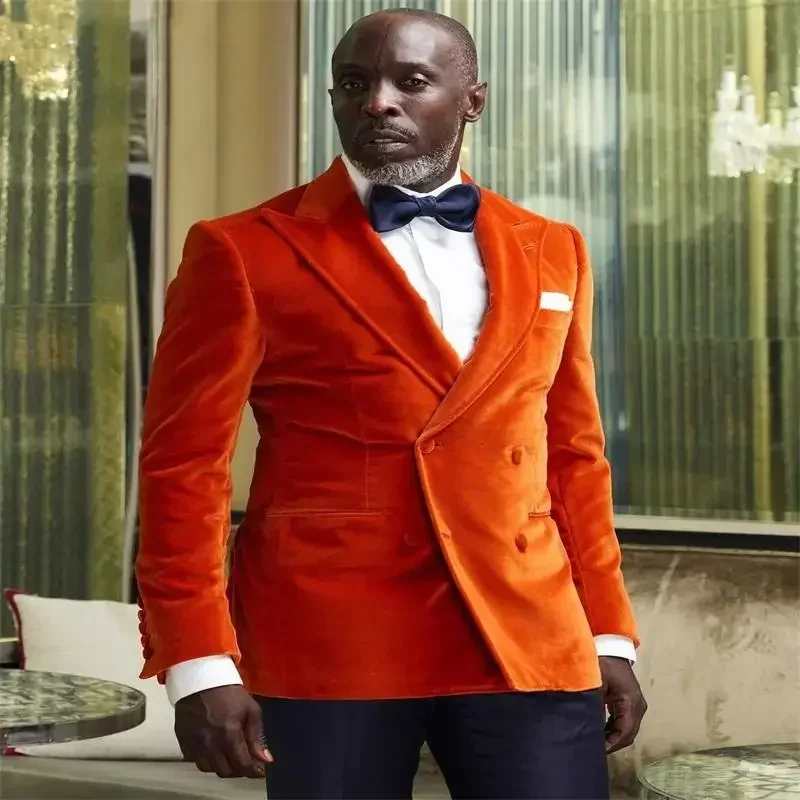 Velvet Formal Men Suits Double - Men Formal Wear 2025 recension och pris