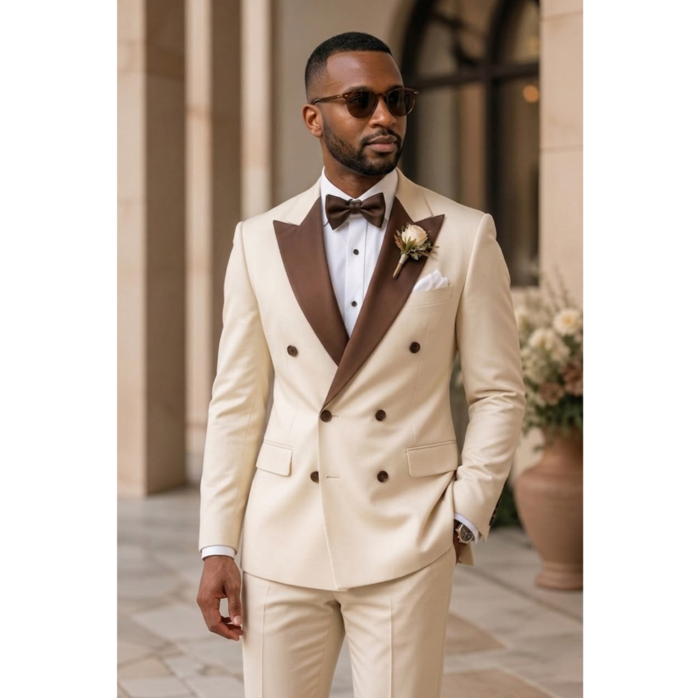 Men Double Breasted Tuxedo Sui - Men Formal Wear Outfits recension och pris